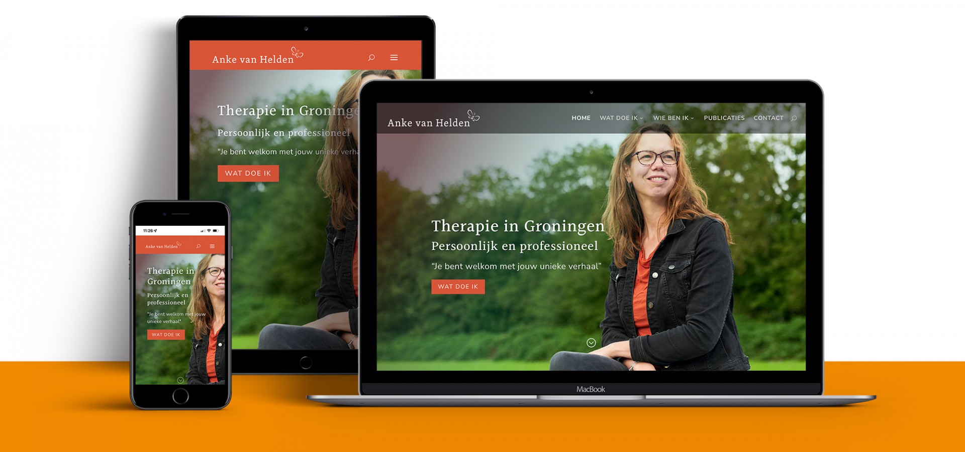 Anke van helden website mockup 17 02 22