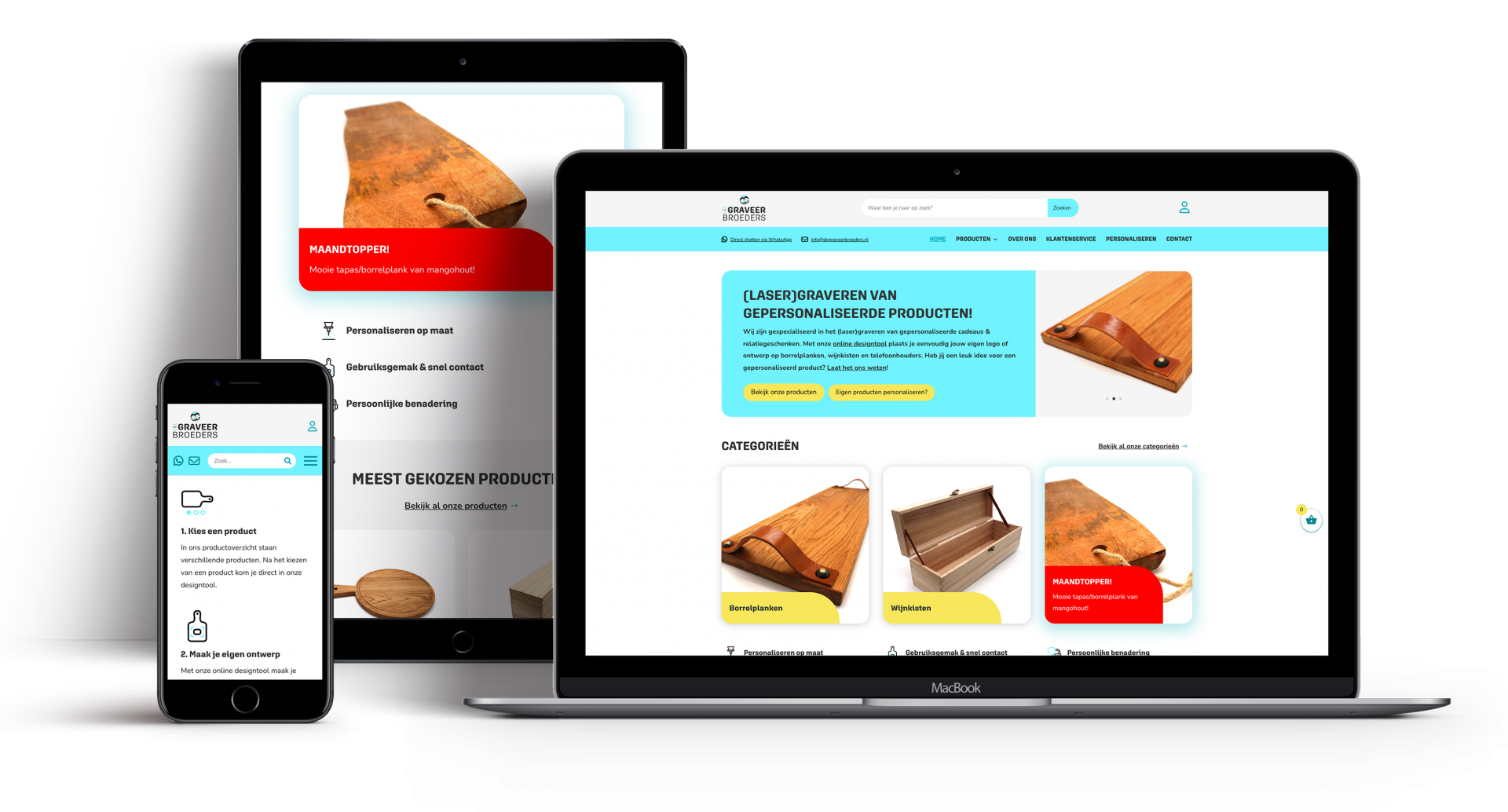 DE MERKSTUDIO Website 3mockup