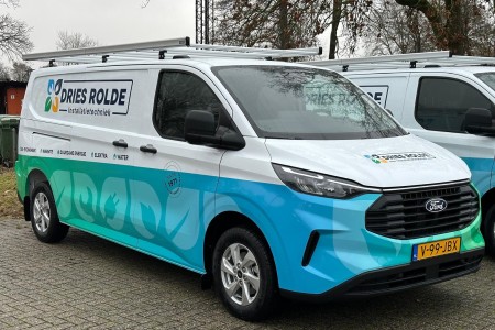 Bedrijfswagens ontworpen door De Merkstudio