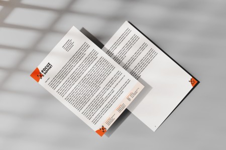 Briefpapier ontwerp voor Focuz Support