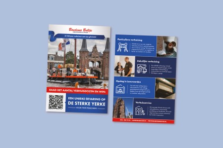 Bijpassend promotiemateriaal voor campagne