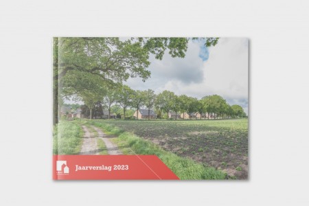 Jaarverslag ontworpen door De Merkstudio