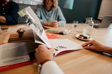 Het team van De Merkstudio