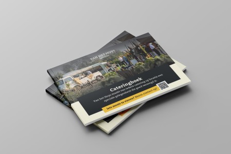 Folder - cateringboek Van het Huys