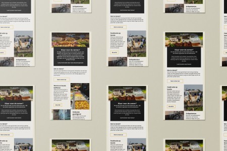 Nieuwsbrief sjabloon ontwerp