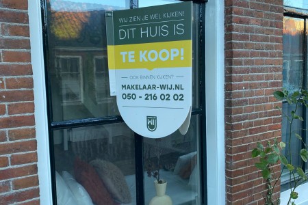 Ontwerp te koop bord MakelaarWij