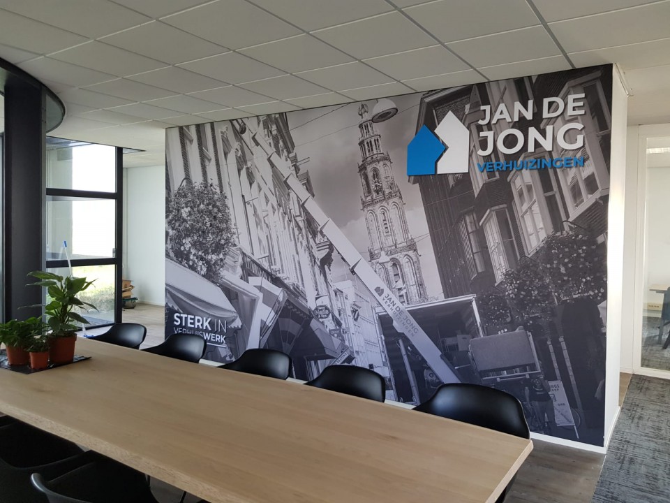 Jan de Jong Foto wand