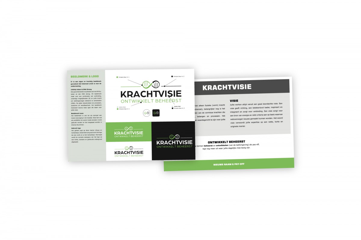Krachtvisie huisstijlhandboek