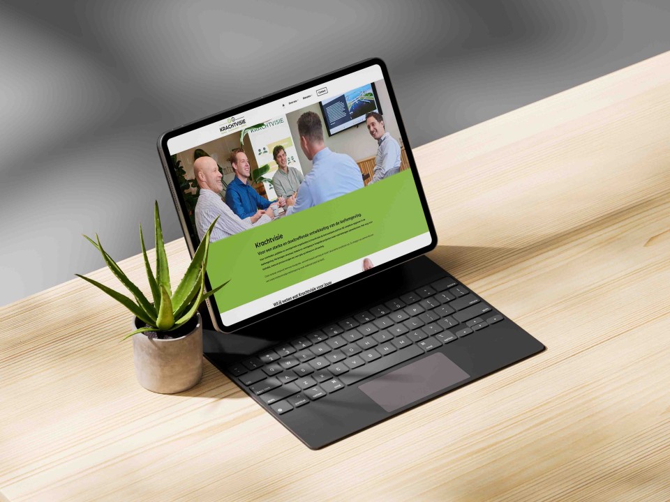 Krachtvisie website tablet