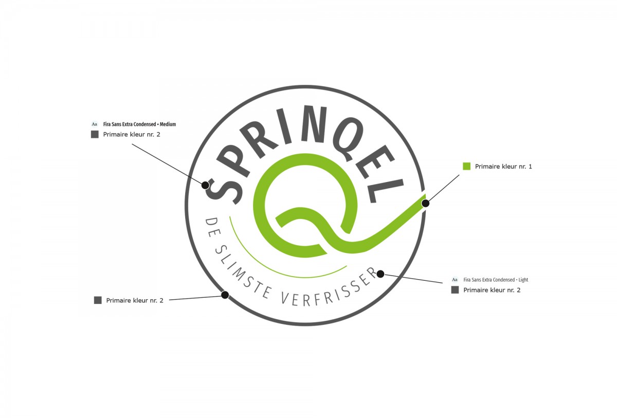Schetsen Sprinqle logo