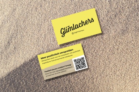 Ontwerp visitekaart voor campagne