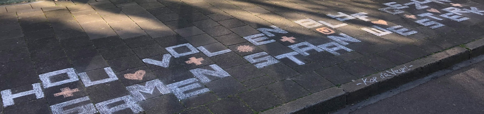 Streetart positiviteit