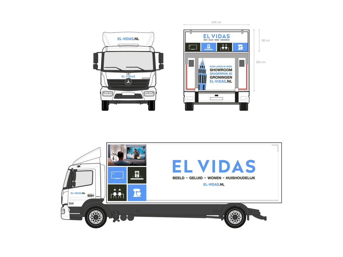 El vidas vrachtwagen 2