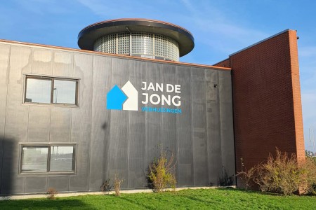 Belettering pand ontwerp