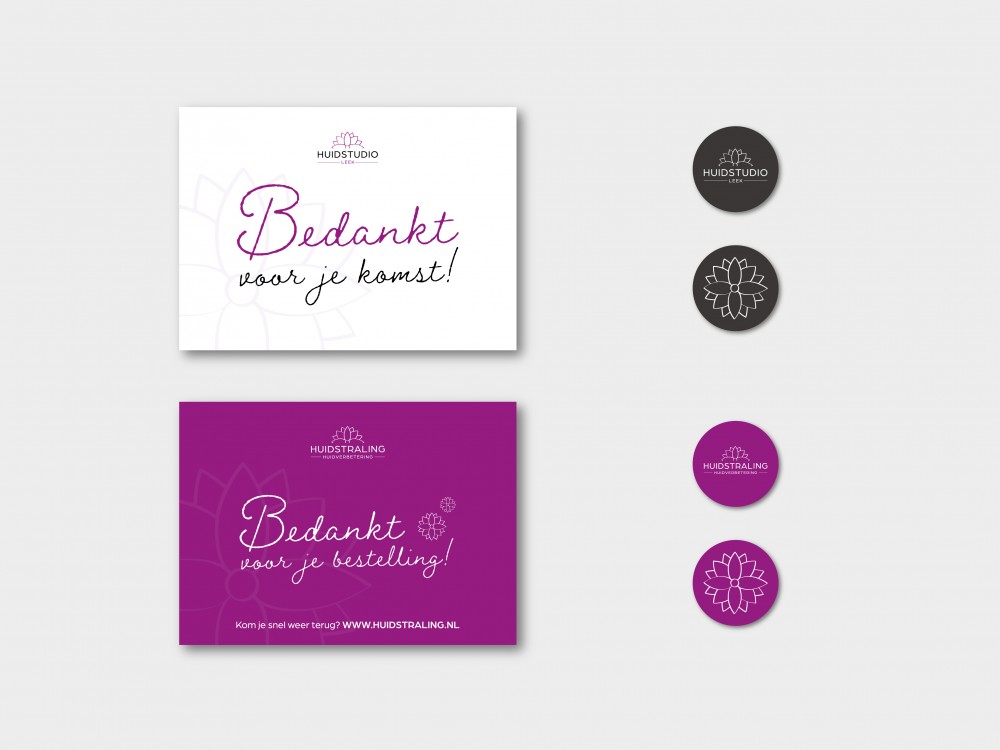 Huidstudio Leek Huidstraling Kaarten en stickers 8.6.23