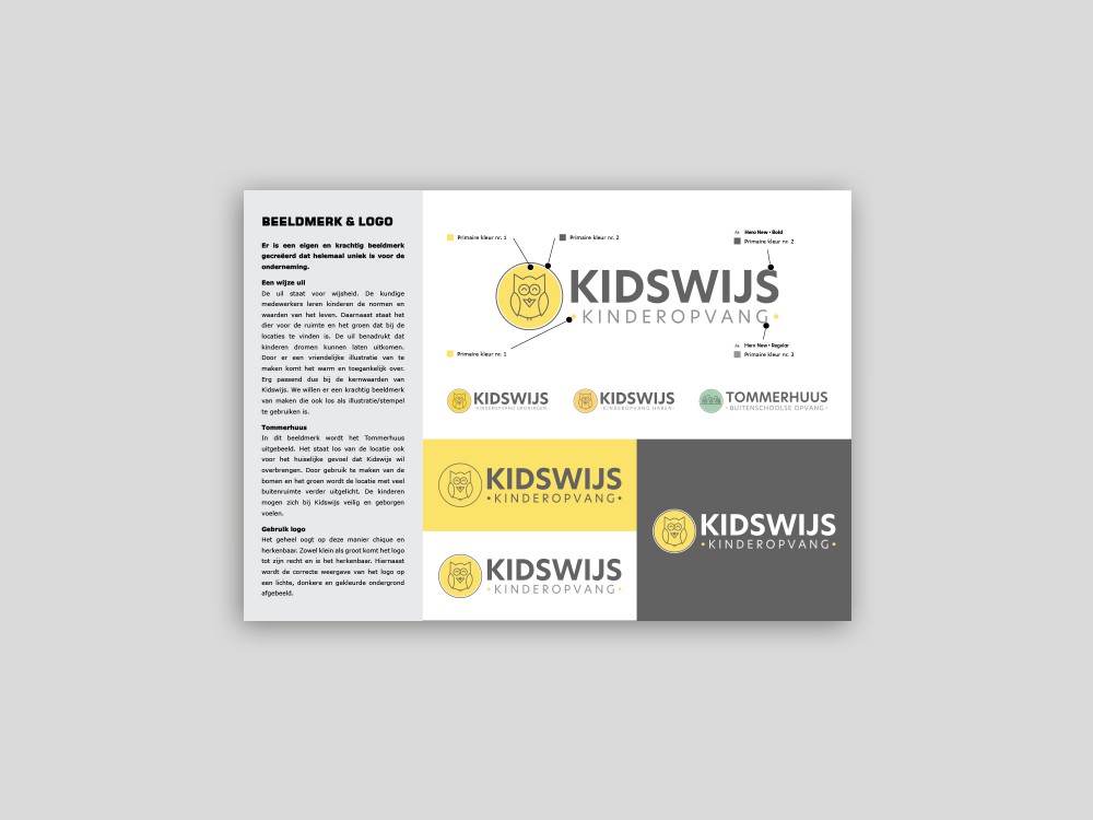 Kidswijs huisstijl portfolio 17 02 22